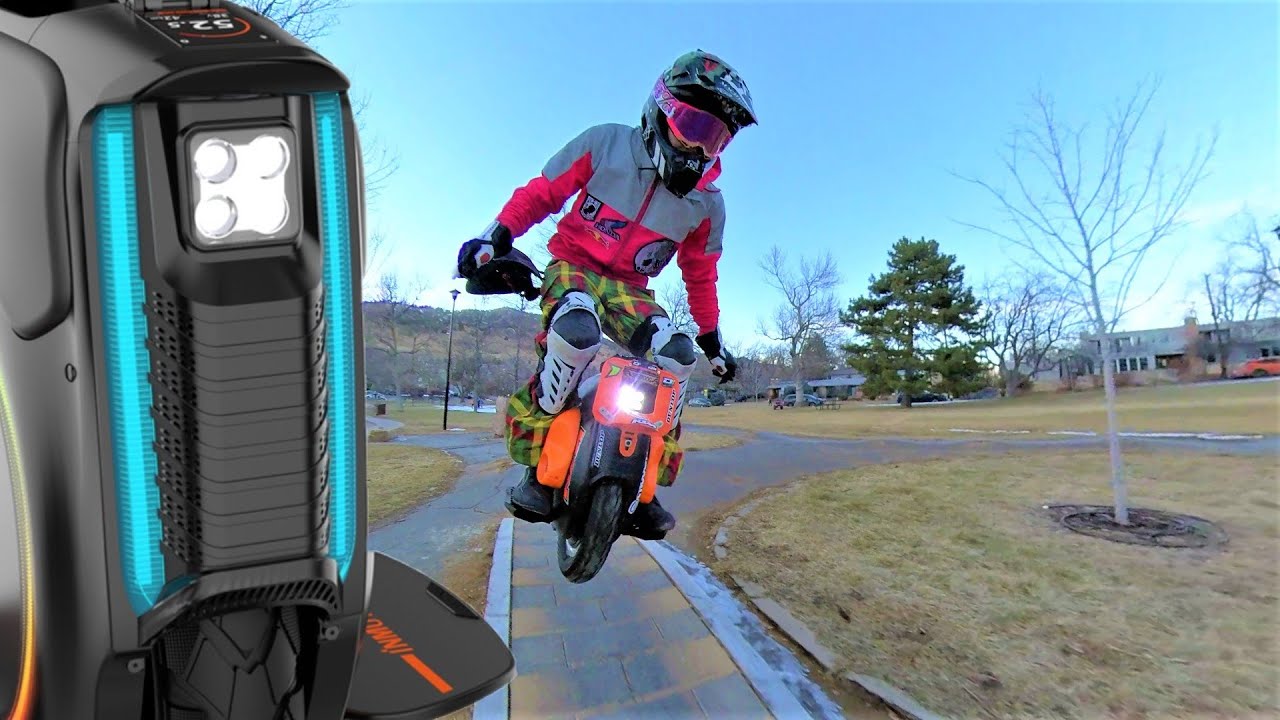 CRASHED THE 43 MPH MICRO E-BIKE!: (Inmotion v12) Fastest 16