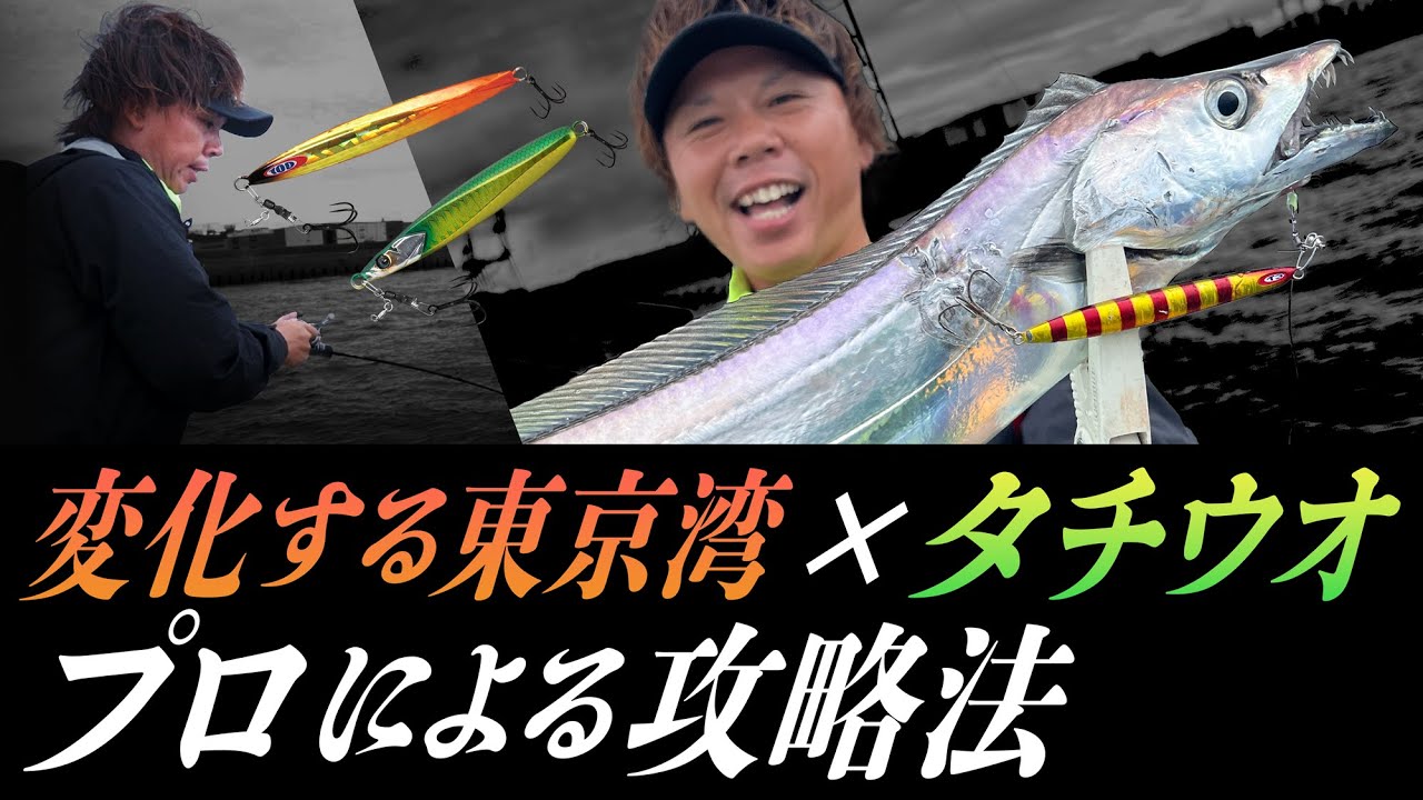 【太刀魚】釣果を叩き出すプロの東京湾タチウオジギング攻略の全貌/吉岡進　#太刀魚  #ジギング #ジャッカル
