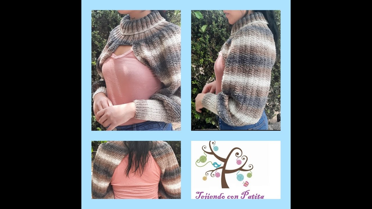 TEJAMOS A DOS AGUJAS CON ESTAMBRE SUPERLANA KLASIK