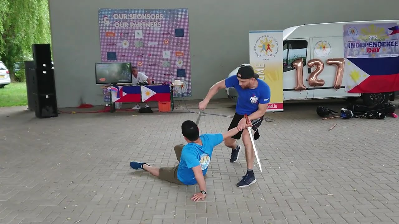 Filipino Martial Arts (Arnis/Eskrima/Kali) Demo at LPAD Independence Day 2025