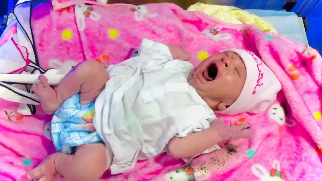 🌸 Adorable Baby in NICU | Beautiful Dressing & Observation Care 🌸