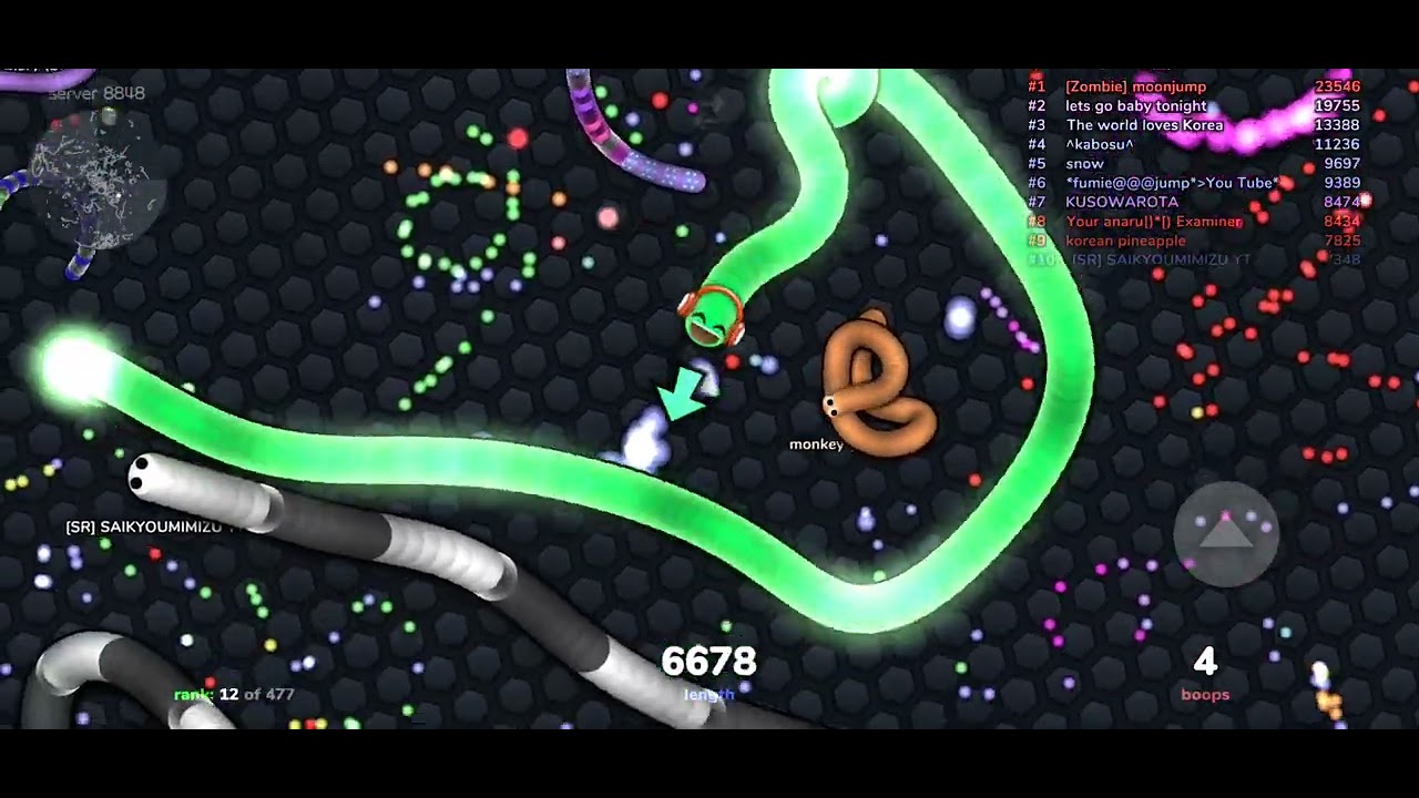 #지렁이게임#slither.io#s23울트라#s23ultra#아비치#◢ ◤Avicii