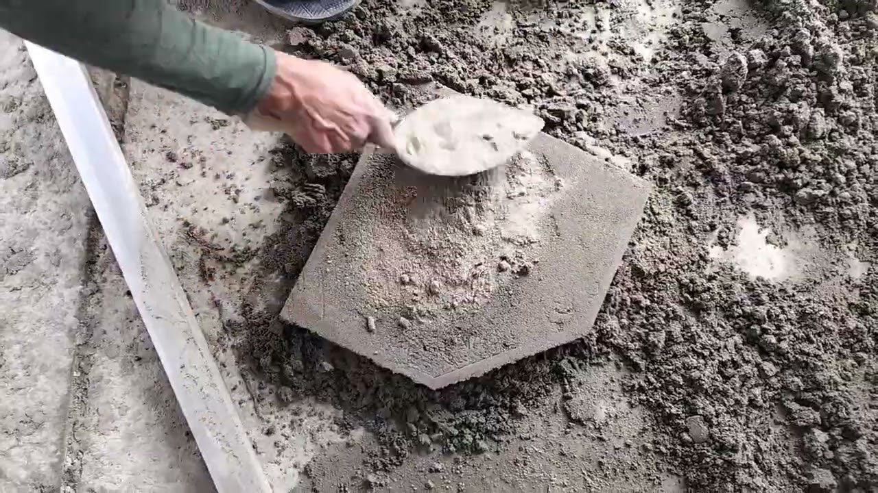 DIY Cement Crafts|Pavement Tiles| Hand made parking tiles| Engr Masud 