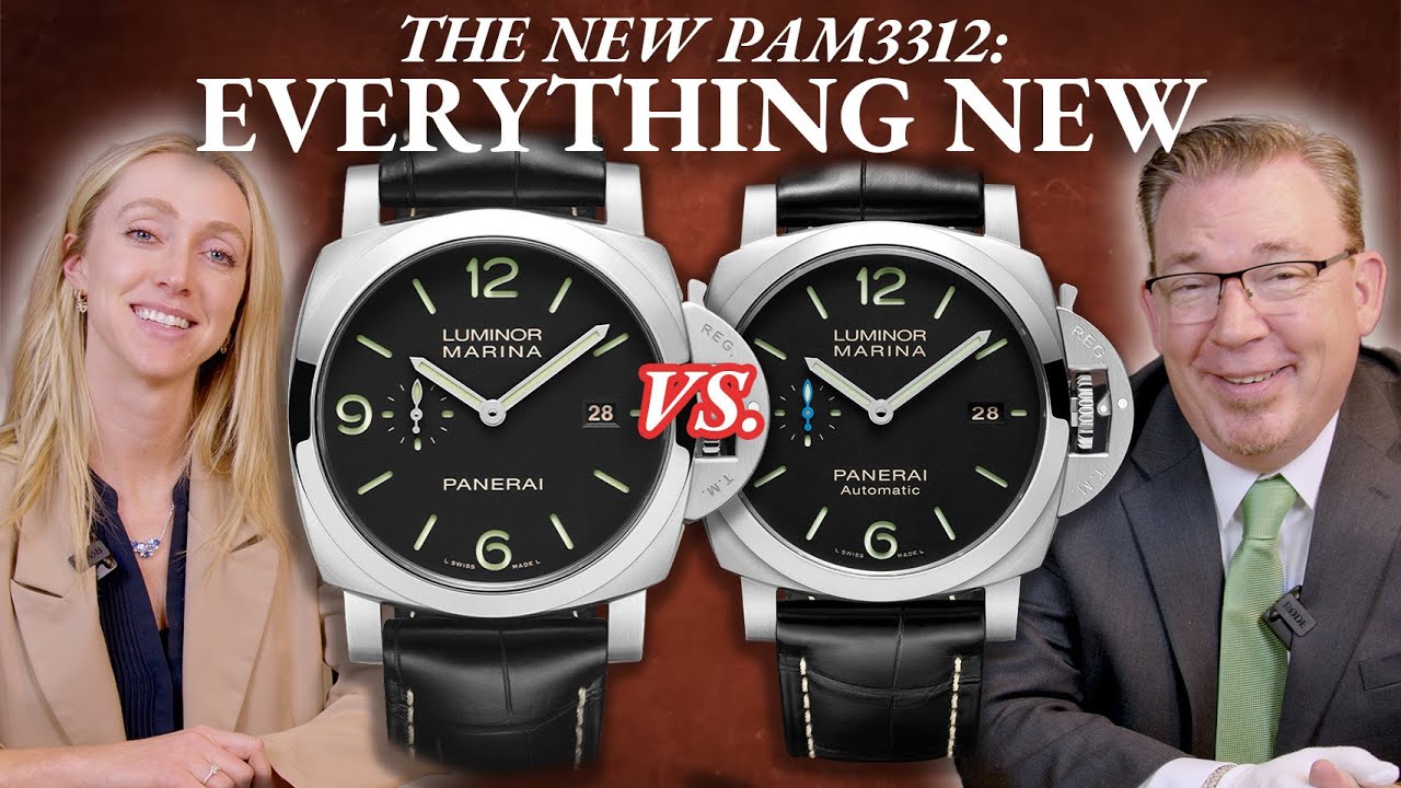 Hands on with the New Panerai Luminor - The PAM3312!
