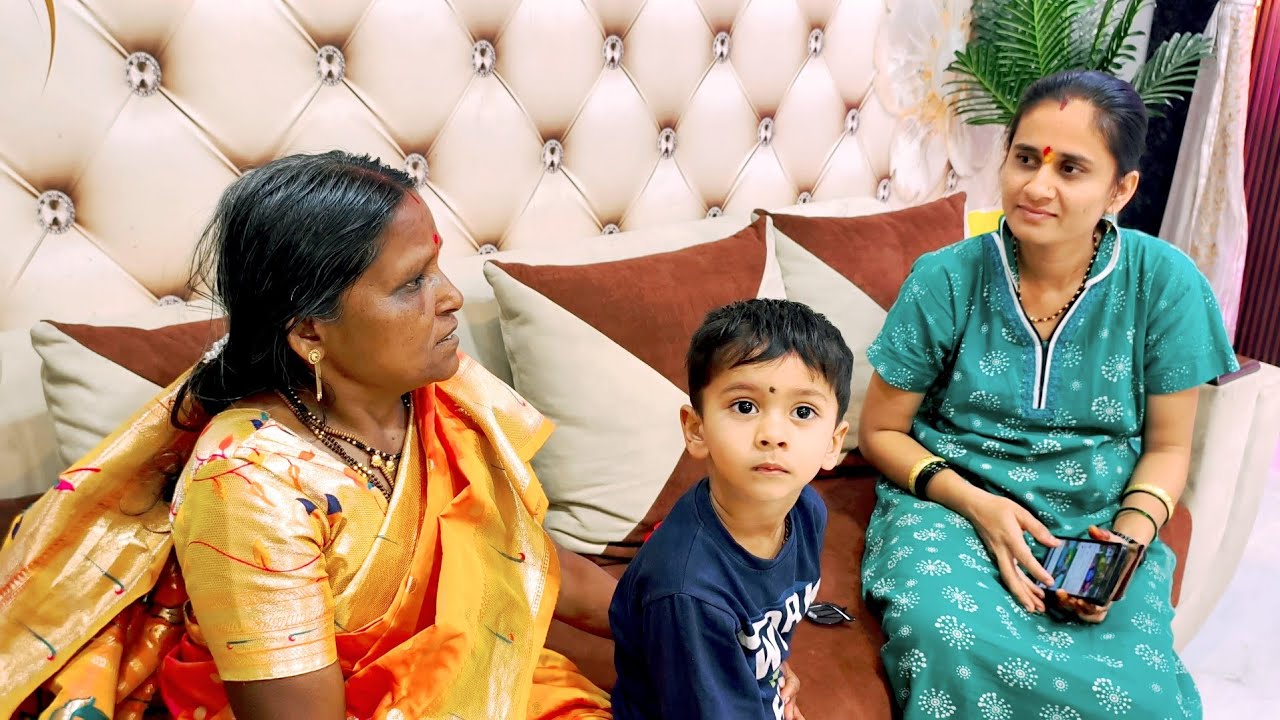 सासुबाई आली सुनेला घ्यायला🥰//आपला प्रपंच आपणच करायचा //वैभवलक्ष्मी शेवयाची खीर रेसिपी//घरची देशी केळ