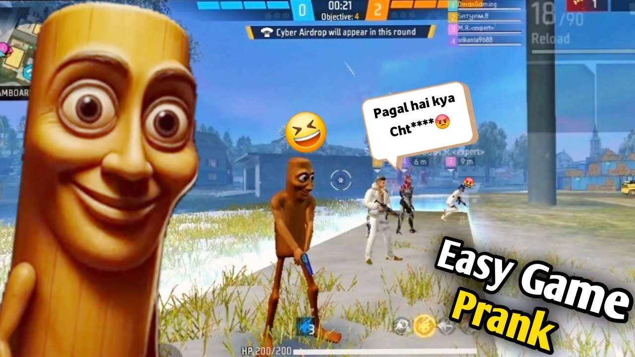 EASY GAME PRANK ON RANDOM PLAYERS 😬 WENT TOO FUNNY!🤣 OMAN GAMING 