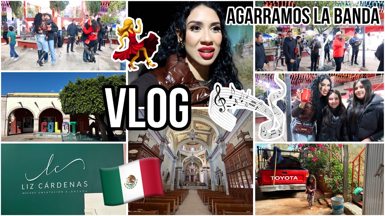 ¡ME HICE LOS LABIOS EN MÉXICO! 👄 + AGARRAMOS LA BANDA Y BAILAMOS HASTA QUE NOS CANSAMOS! 🇲🇽