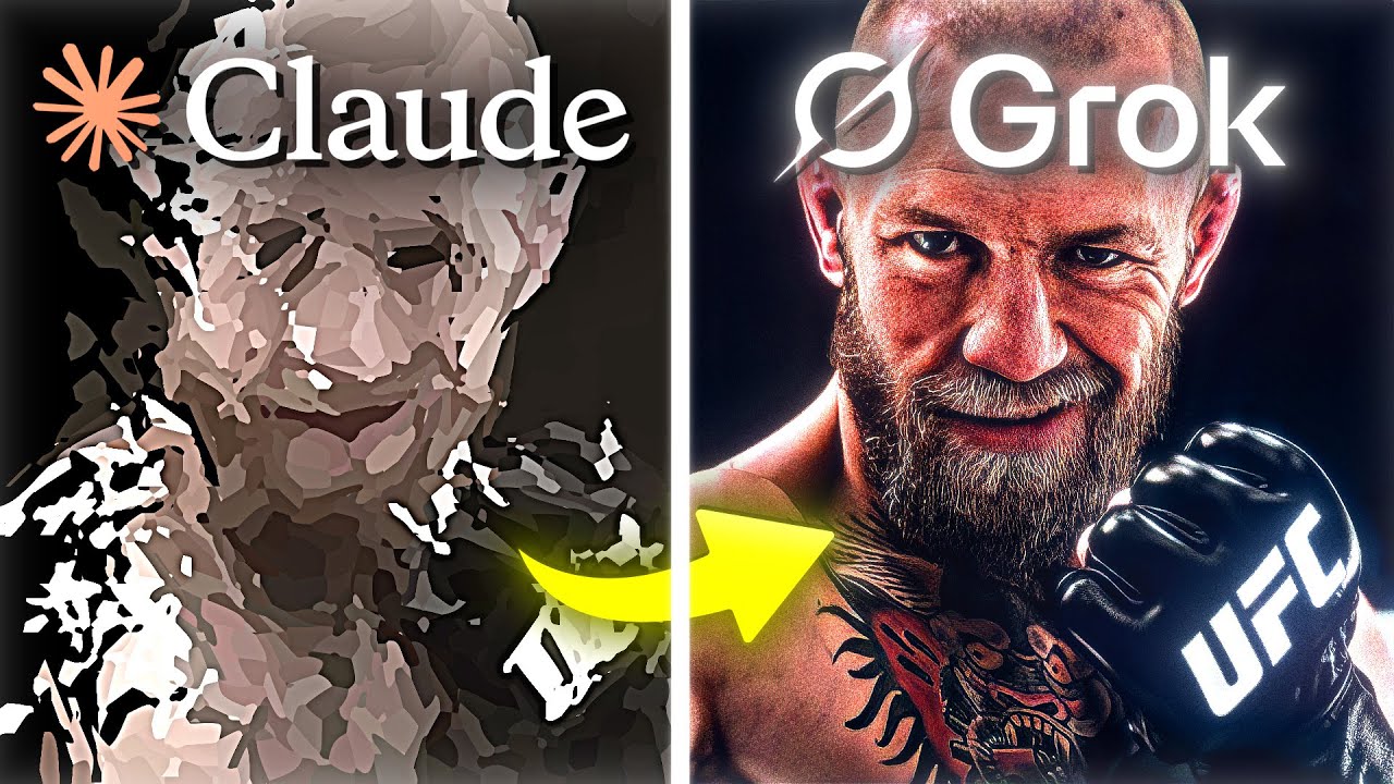 Claude vs Grok make a Edit