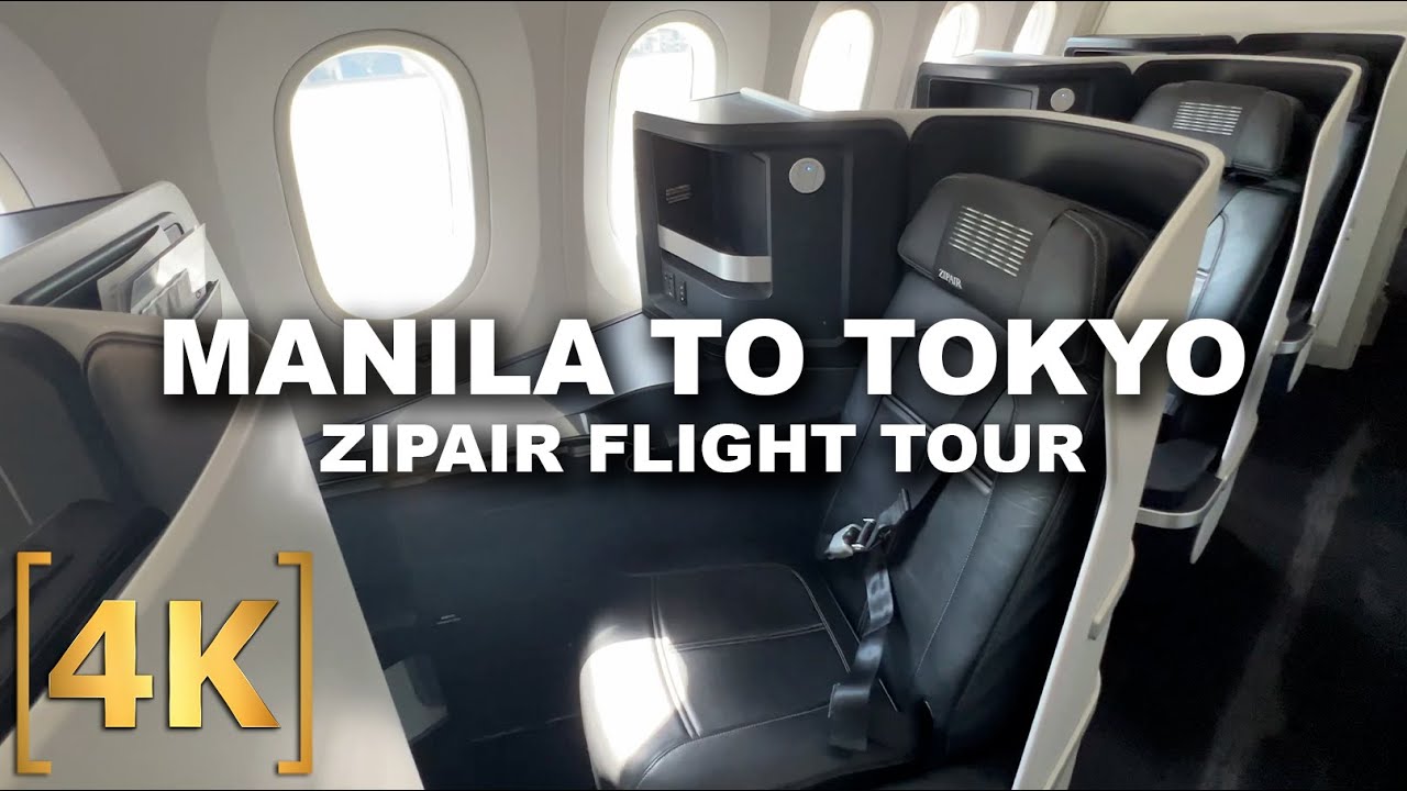 Trying the Newest Affordable Airline from Manila to Tokyo! ZIPAIR Flight Tour | Philippines - Japan