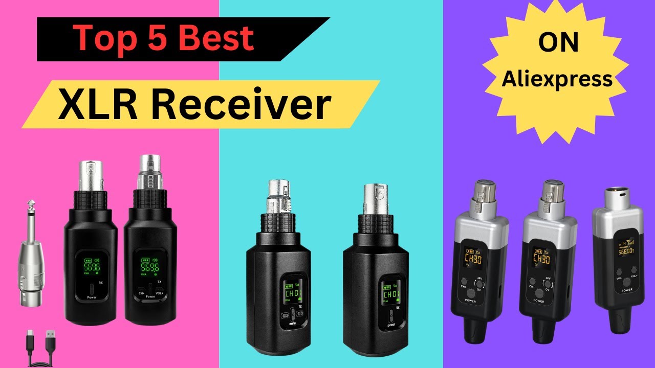 Top 5 Best XLR Receiver [on aliexpress]