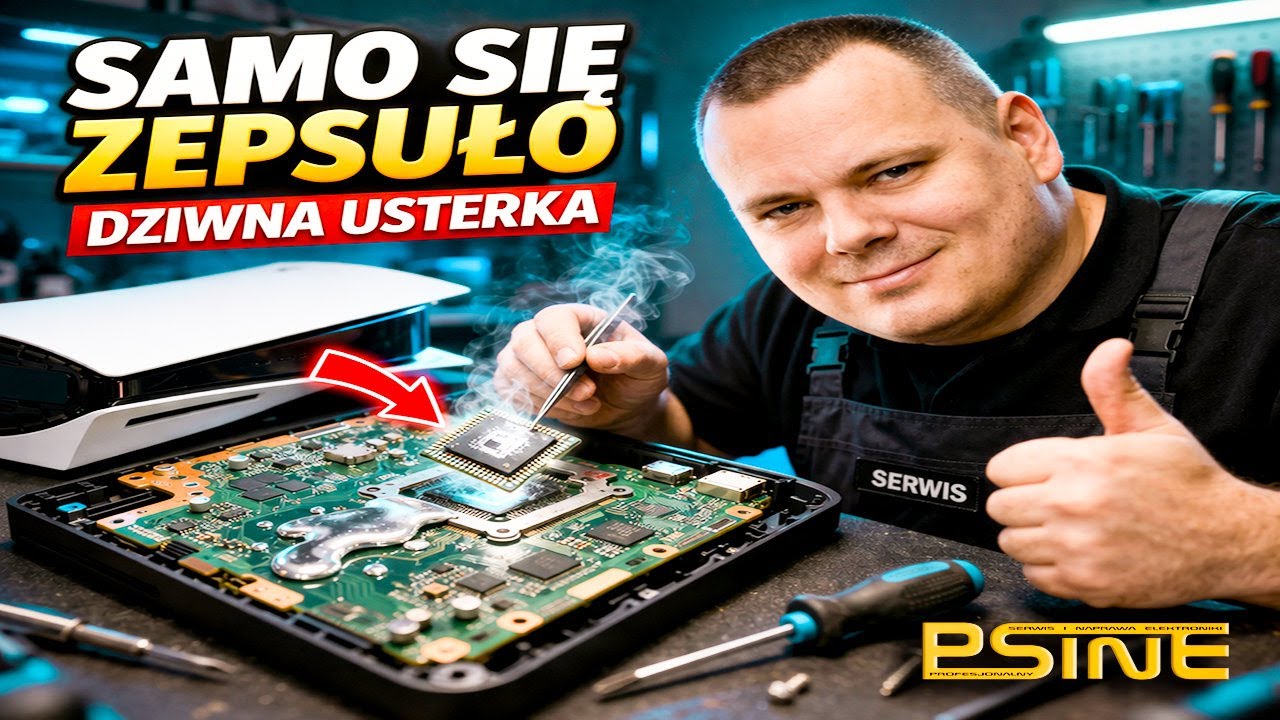 Naprawiamy laptopy, komputery, smartfony i inne urządzenia elektroniczne. 24-03-2026