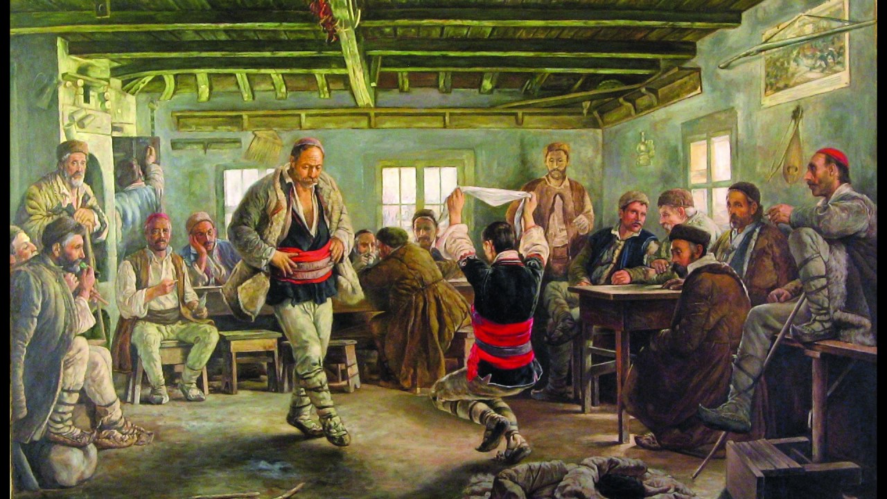 Бърза Родопска ръченица на каба гайда - Ръченица за хоро, Bulgarian kaba bagpipe