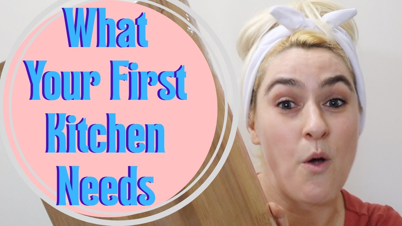 What to Buy for Your First Apartment Kitchen