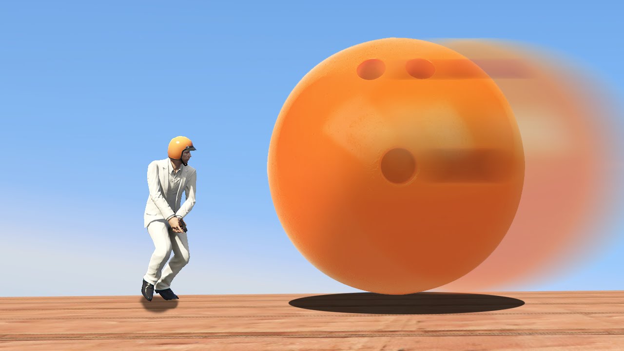 HUMAN BOWLING! (GTA 5 Funny Moments)