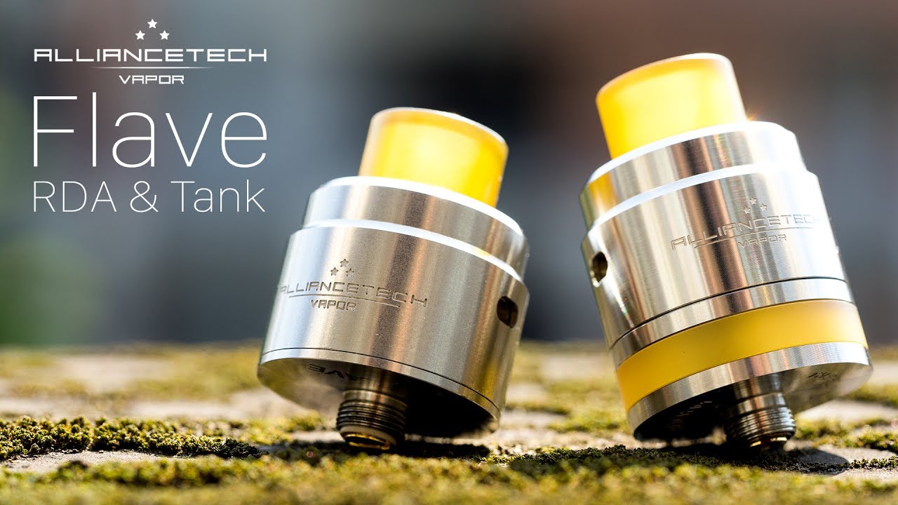 Flave Tank & RDA by AllianceTech Vapor - 開箱 Unboxing Review