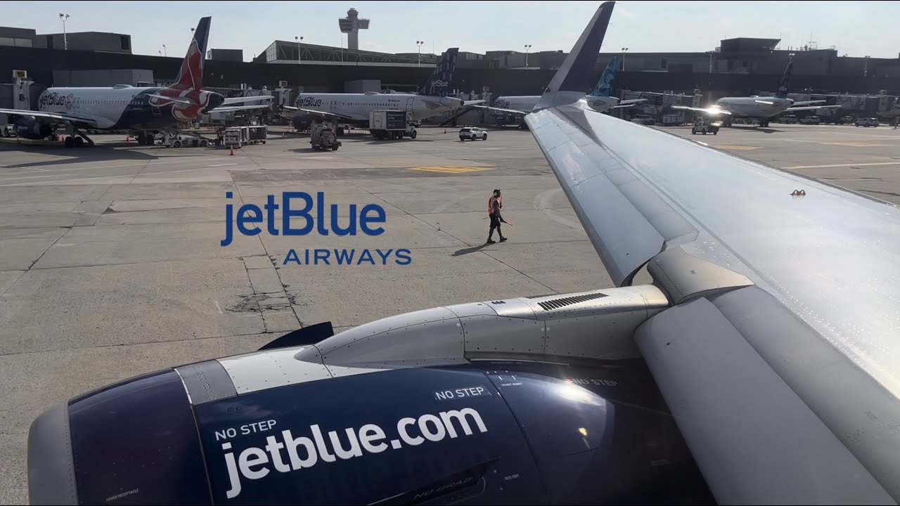 Pushback + Engines Start-Up | Jet Blue A321Neo | JFK New York | Jetblue 711 to LasVegas | RoopramAv