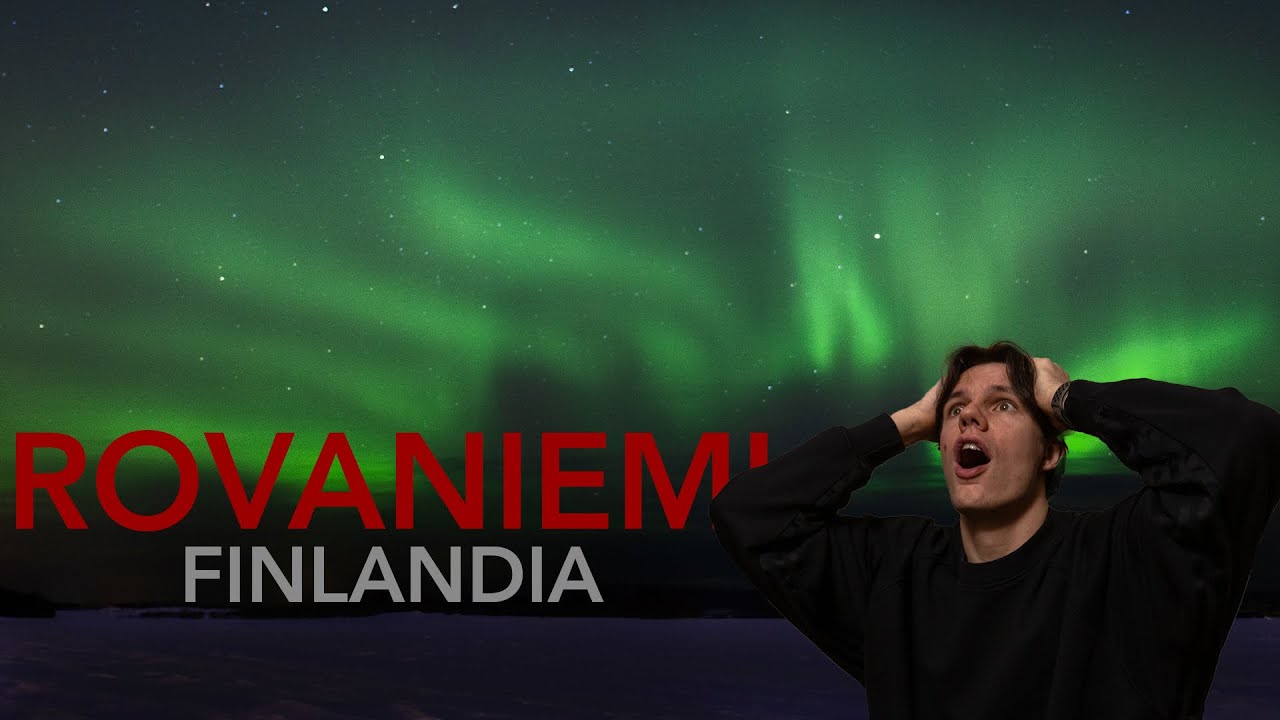 ZORZA POLARNA: Podróż do Rovaniemi w Laponii Vlog 🇫🇮 MAKI #4