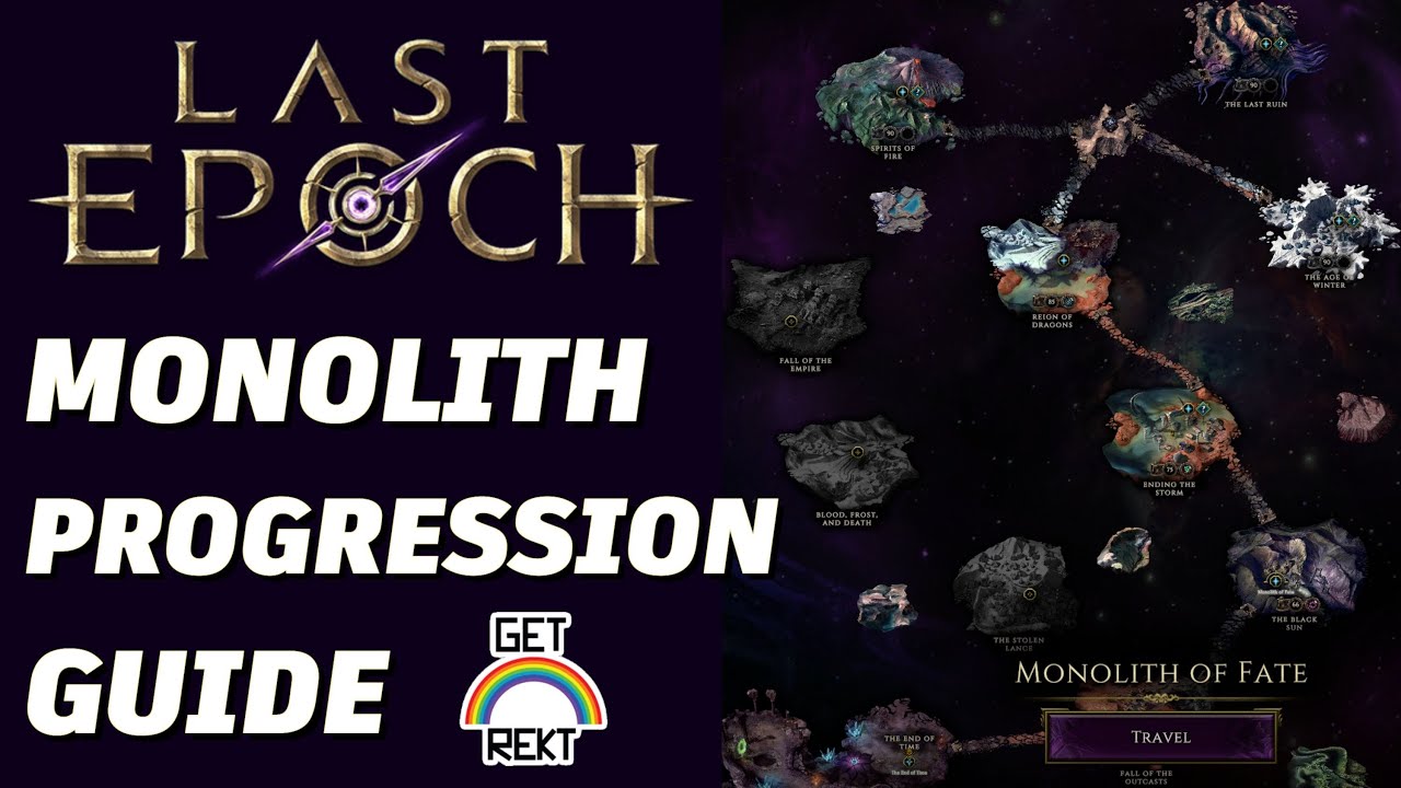 Last Epoch 0.9 - Monolith Progression Guide (short)