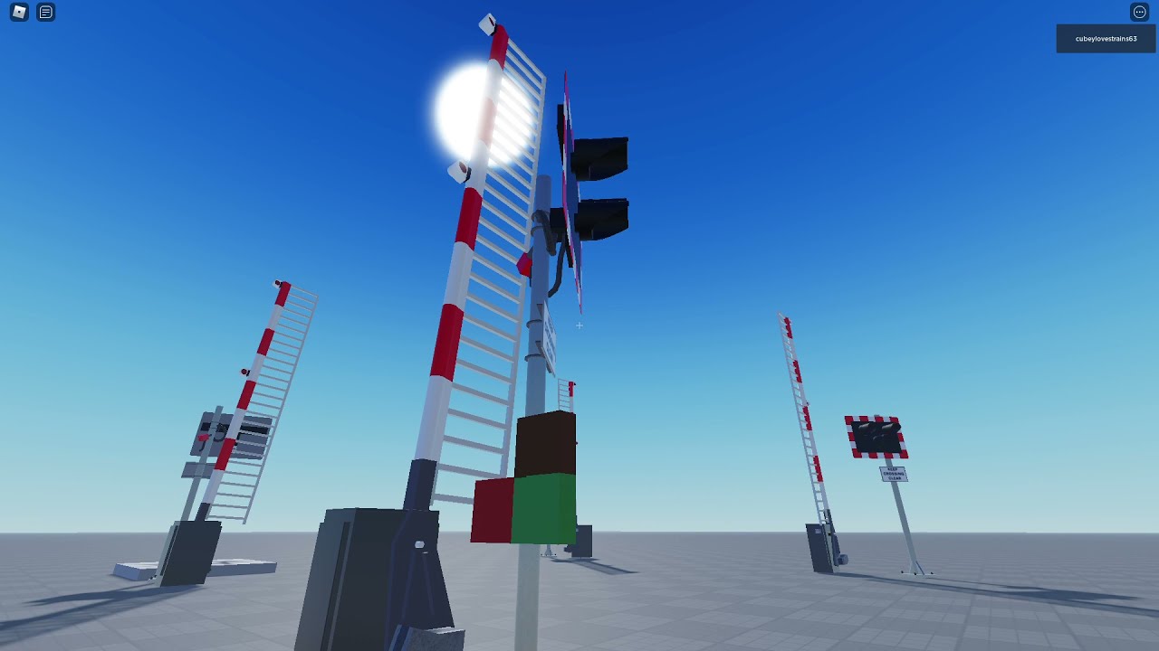 (ROBLOX) Burrow Road/Lauder's Lane Level Crossing, Howth, Dublin - Level Crossings 2021