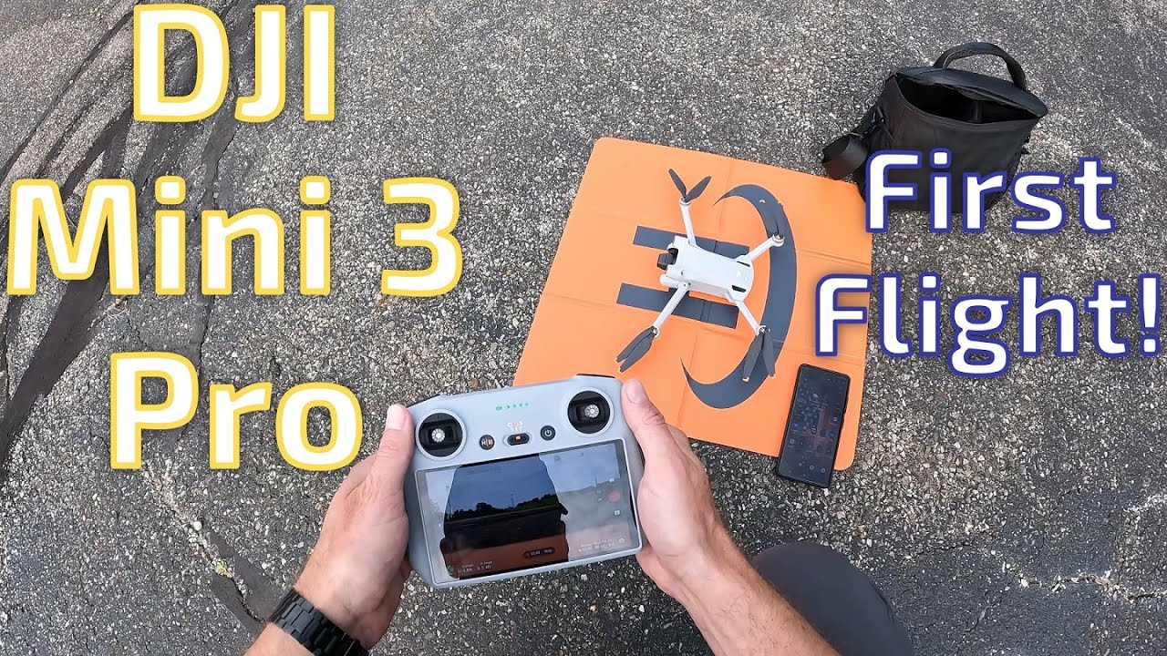 DJI Mini 3 Pro First Flight!