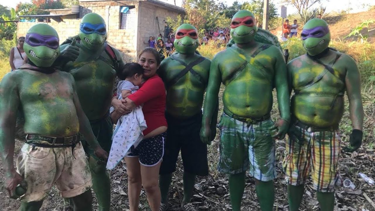 Concurso de disfraces en el Último Carnaval 2018 en Zocoteaca de León