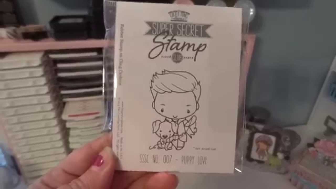My 1st TGF Super Secret Stamp Club Stamp