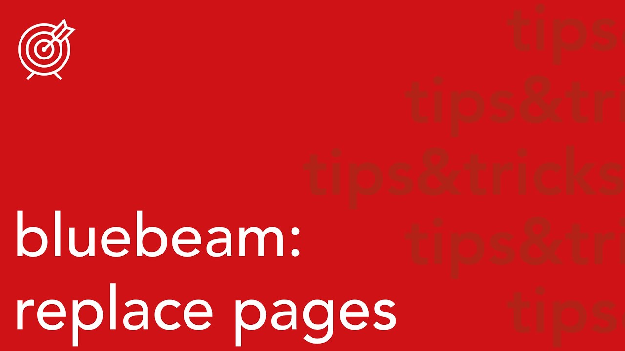 replace pages in bluebeam | tips & tricks | kimiko designs