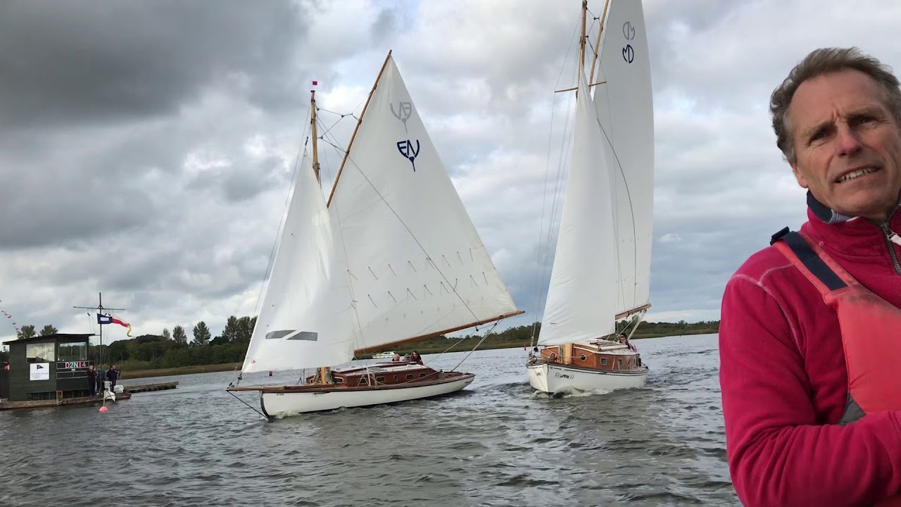 NORFOLK BROADS YACHT RACING | Close Quarters Sailing Yacht Racing Barton Broad Norfolk Broads