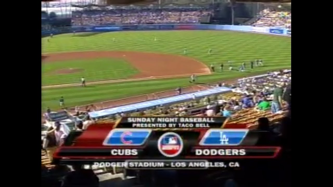 64 - Cubs at Dodgers - Sunday, June 8, 2008 - 7:05pm CDT - ESPN