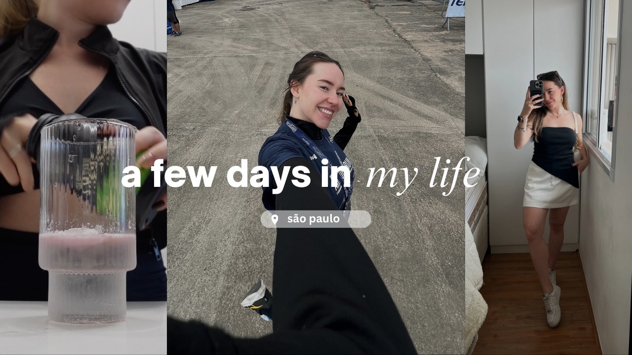 A days in life: corrida no aeroporto, alimentação saudável, treinos e mais