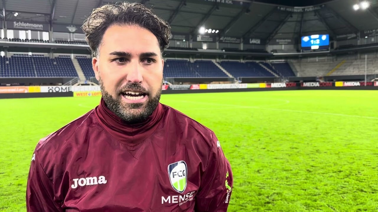 Statement von Trainer Julian Hesse nach dem 2:1 des FC Gütersloh beim SC Paderborn II