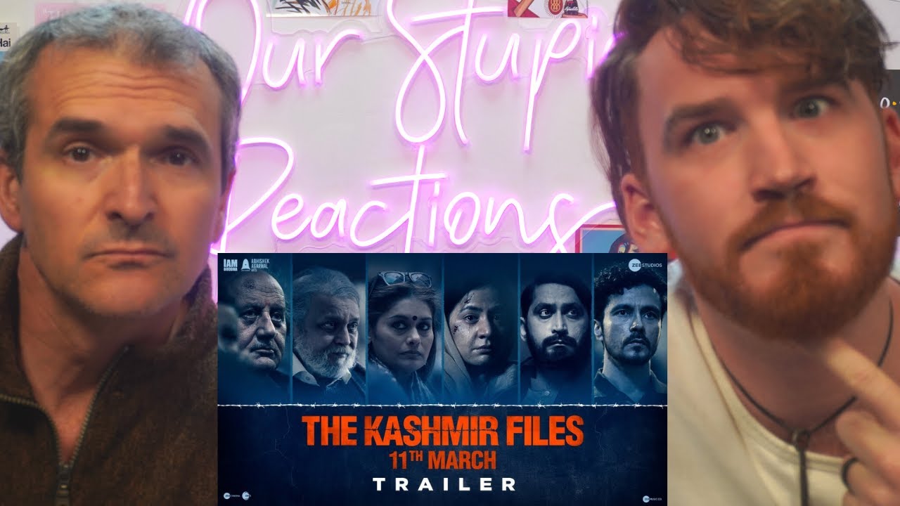 РЕАКЦИЯ на трейлер фильма «Архивы Кашмира»! | Анупам Кхер | Митхун Чакраборти