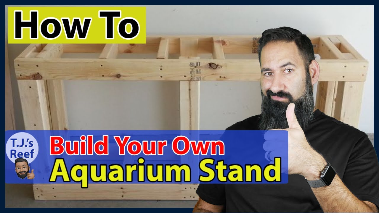 DIY - How To Build An Aquarium Stand For Your Saltwater Reef Tank