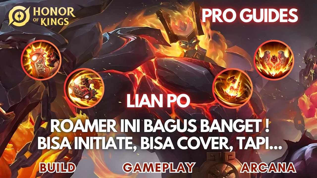 LIAN PO! TANK SERBA BISA! BISA COVER & BISA INITIATE! UNDERRATED BANGET! | Honor of Kings Indonesia