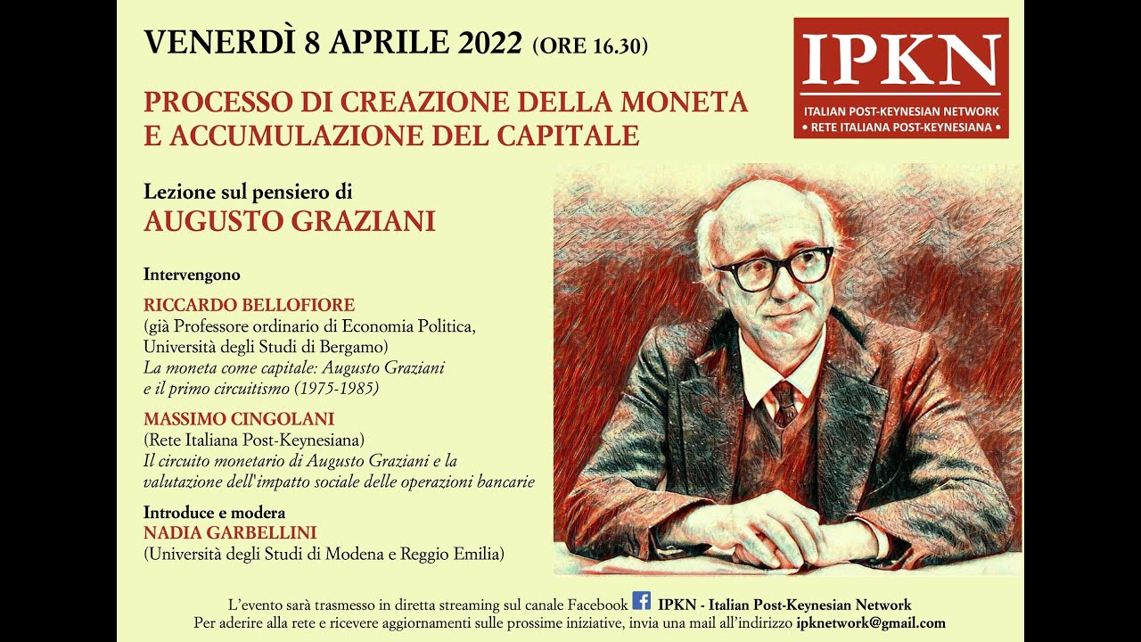 IPKN  - Lezione sul pensiero di Augusto Graziani.