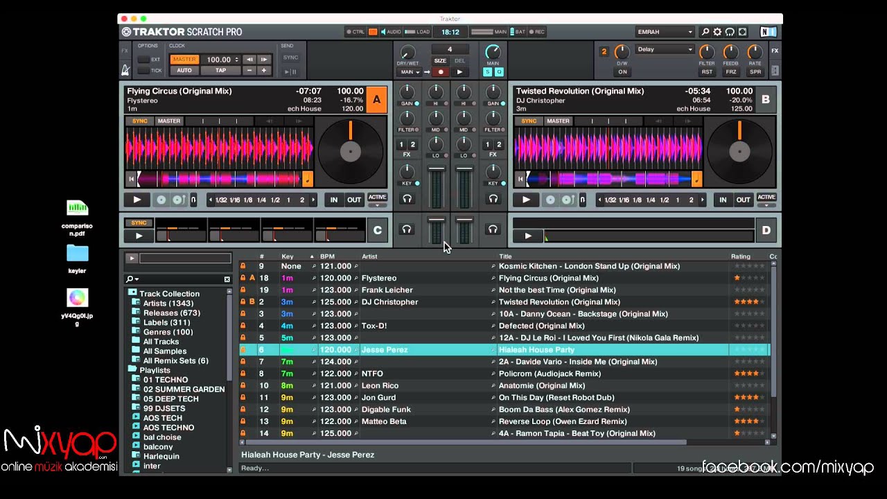 Harmonik dj mixingi ve alternatif programlar. Keyfinder - Traktor