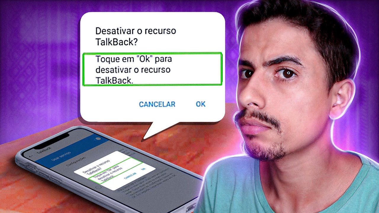 Como desativar o TALKBACK de QUALQUER CELULAR (Voz da mulher fala tudo oque tem na tela)
