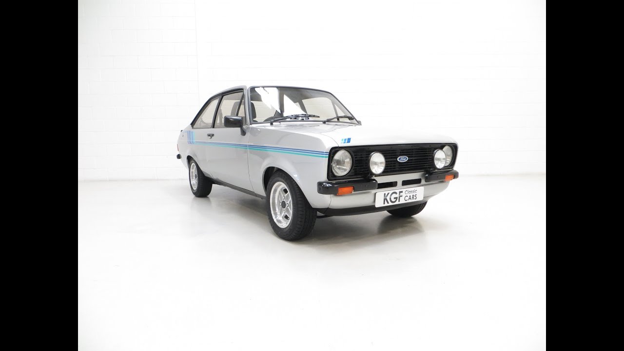 A Rare and Club Registered Ford Escort Mk2 Harrier 1/500 Made in Strato Silver - SOLD!