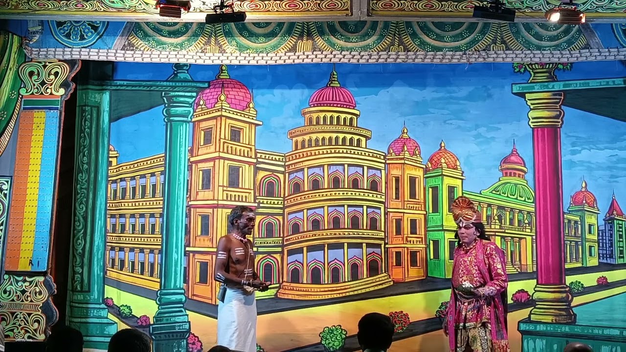 ಶನಿ ಪ್ರಭಾವ ಅಥವಾ ರಾಜಾ ವಿಕ್ರಮ ಪೌರಾಣಿಕ ನಾಟಕ ಪ್ರದರ್ಶನ ಮರದೂರು ಮರೀಗೌಡನ ಕೊಪ್ಪಲು ಪಿರಿಯಾಪಟ್ಟಣ ತಾ ಮೈಸೂರು ಜಿ,