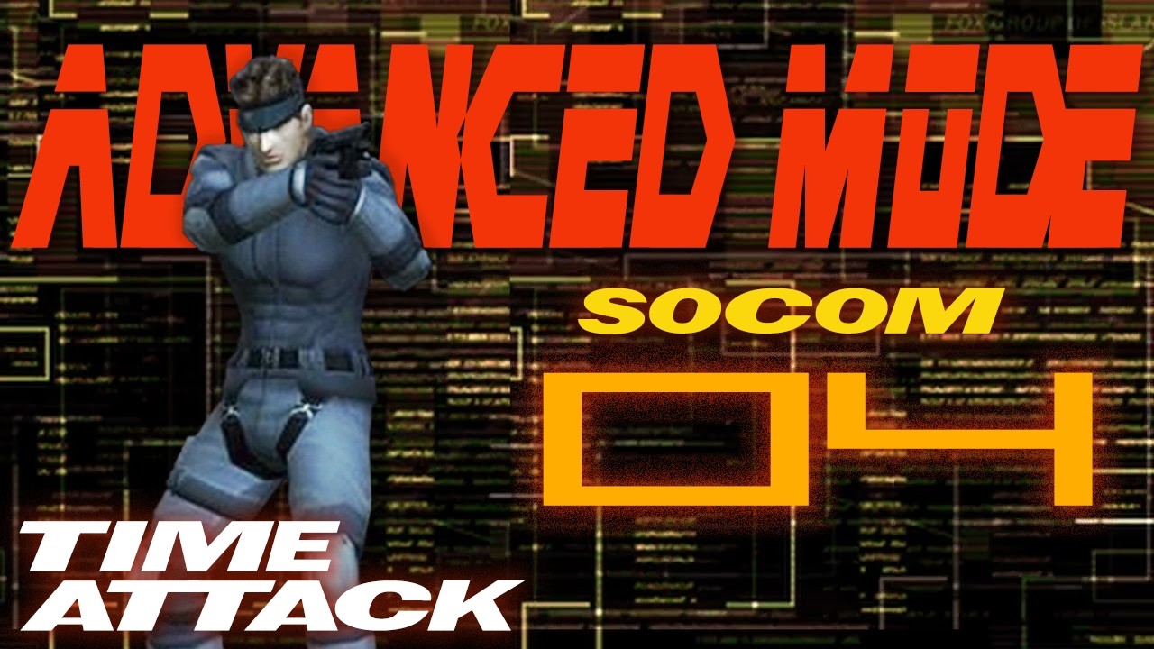 Advanced - SOCOM Level 04 (TIME ATTACK) | MGS: VR Missions (TOP RECORD)