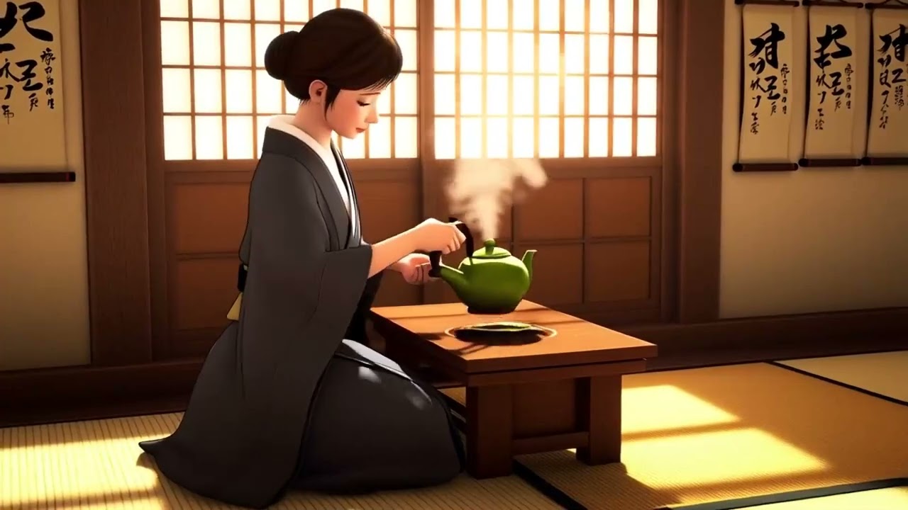 The Wind Rises over the Tea Fields ✈️ Ghibli Lofi