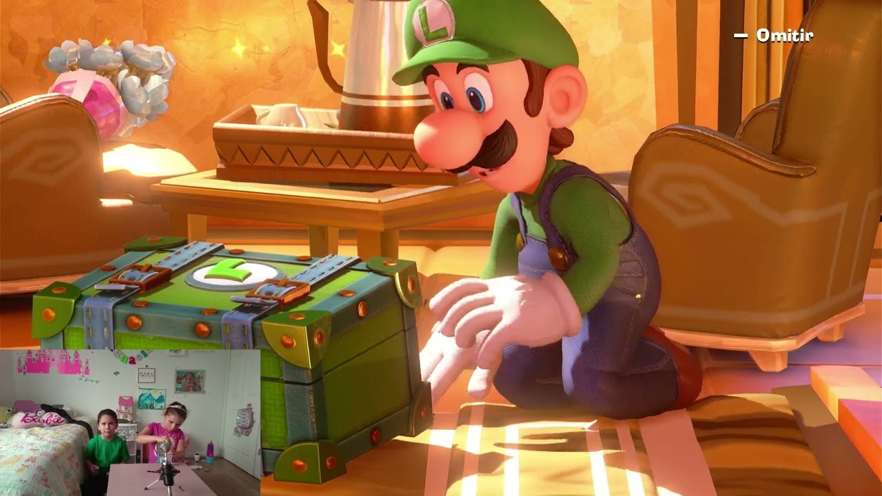 Jugando Luigi’s Mansion 3 y Super Mario Odyssey con mi amigo Bruno
