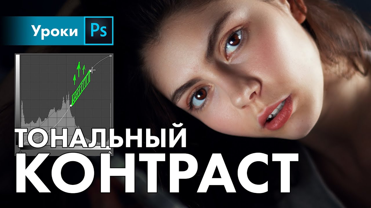 Тональный контраст – главный секрет КРИВЫХ в фотошопе