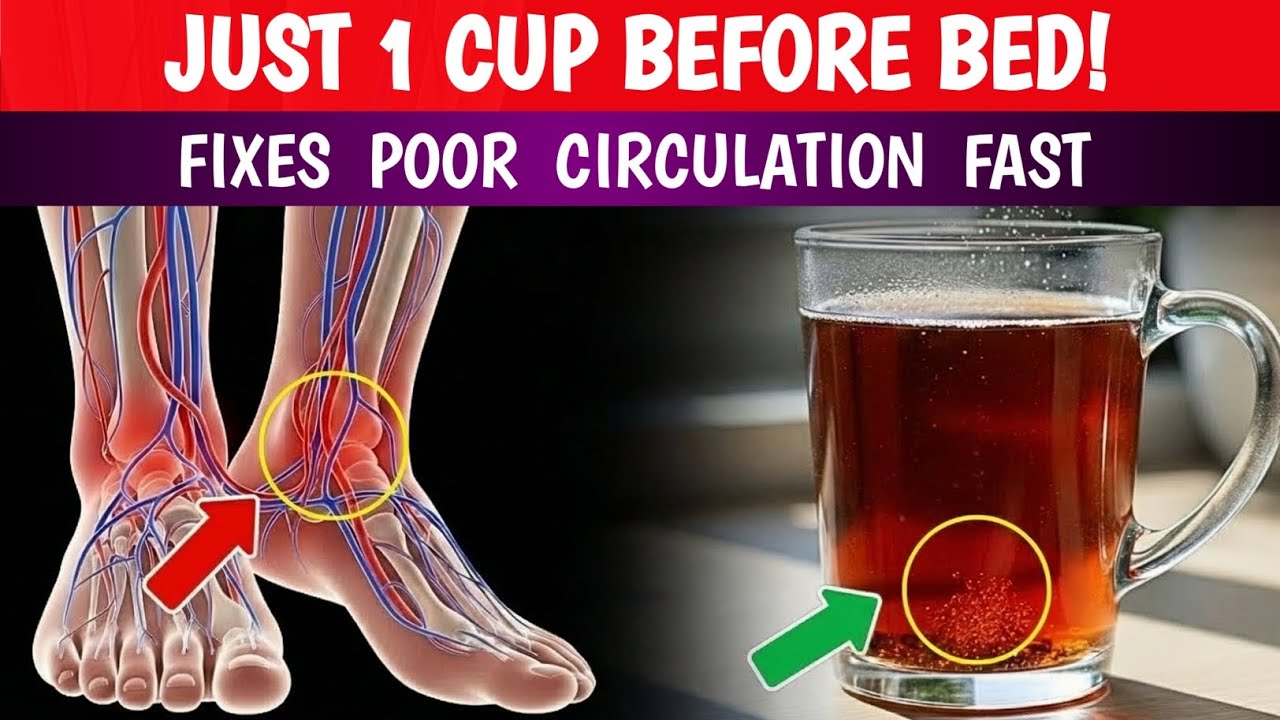Over 60 Years Old? A Simple Drink That Supports Healthy Blood Flow in Legs | Pro Health Hub 