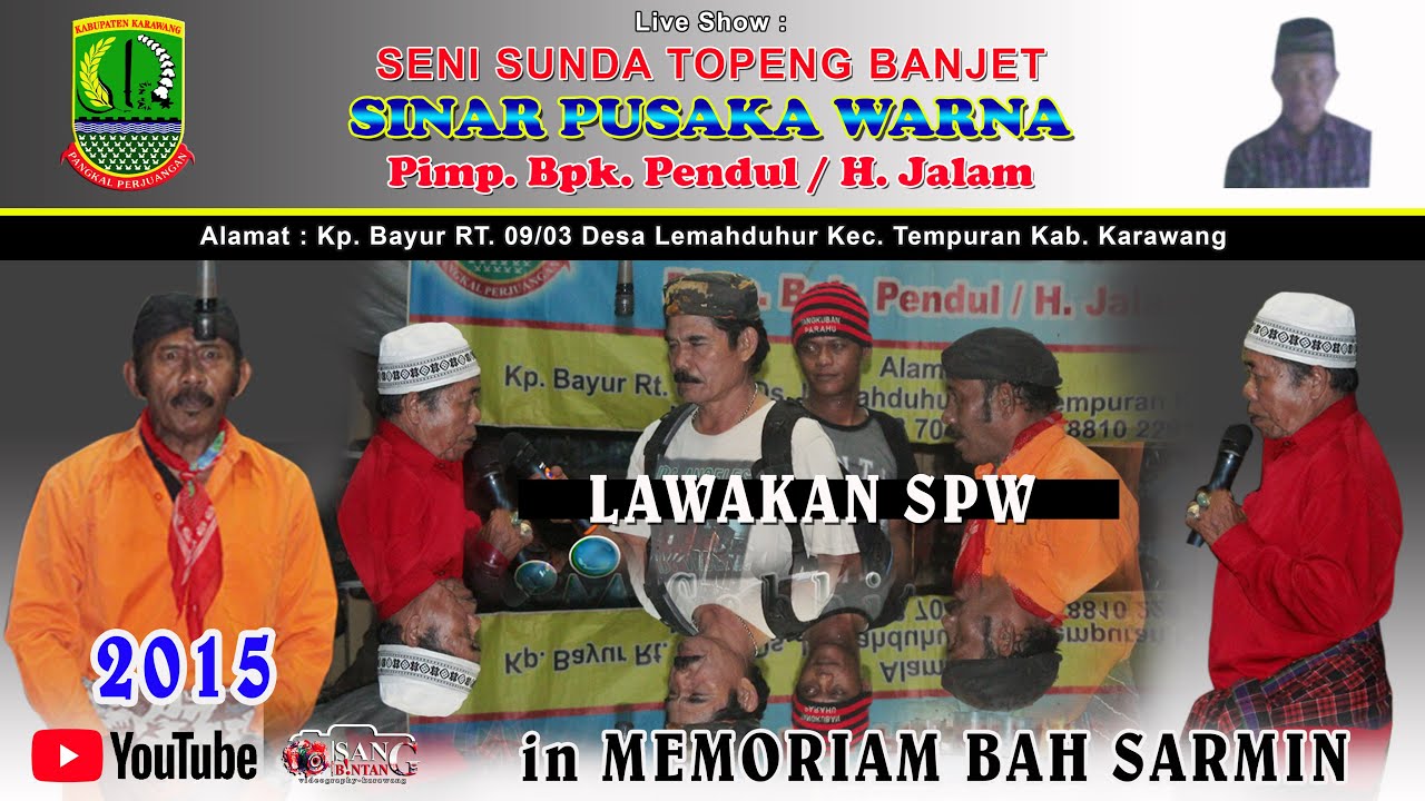 Lawakan Lucu Jadul - Topeng Pendul / H. Jalam | Mang Asoy, Sarmin, Doris & Aples | Tongtolang 2015