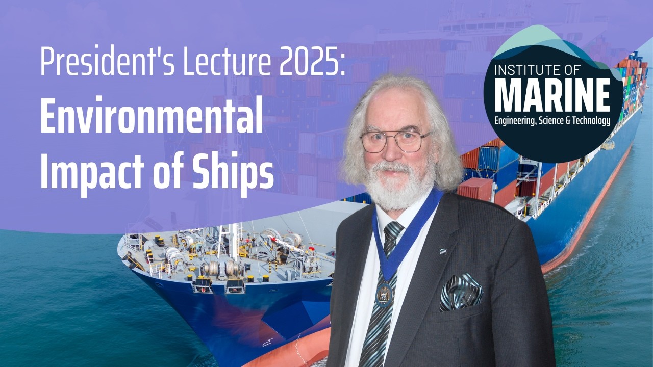 President's Lecture 2024: Environmental Impact of Ships