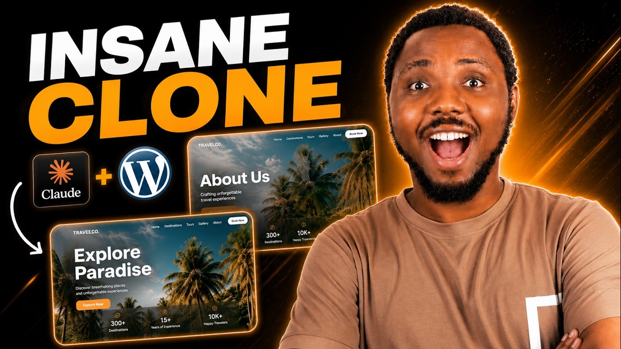 Claude AI Just Made Cloning Websites to WordPress Insanely Good🔥