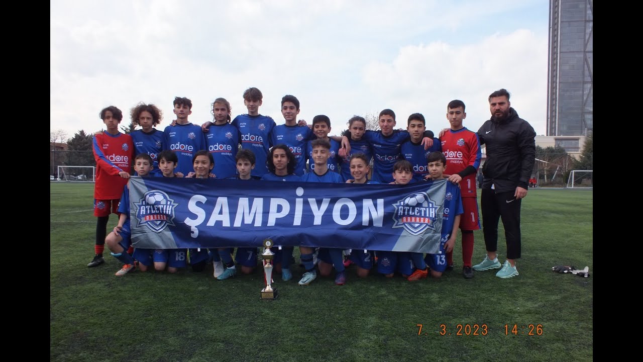 ANKA SPORTİF & ALKULA ATLETİK U 14 A E LİT ŞAMPİYONLUK MAÇI