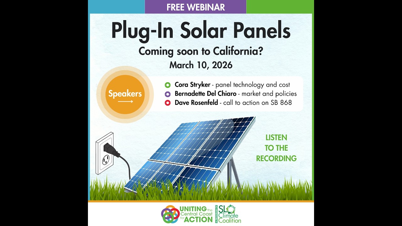 Plug-In Solar Panels: Coming soon to California?
