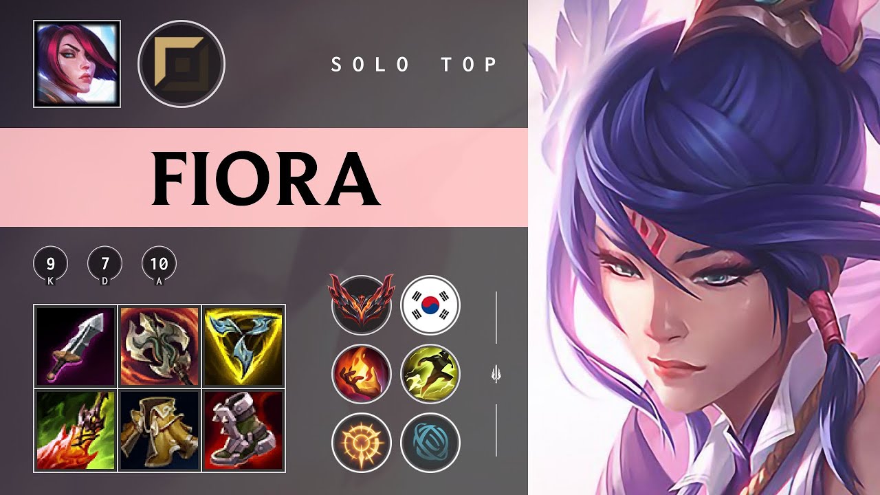 Fiora Top vs Volibear - KR Grandmaster Patch 25.24